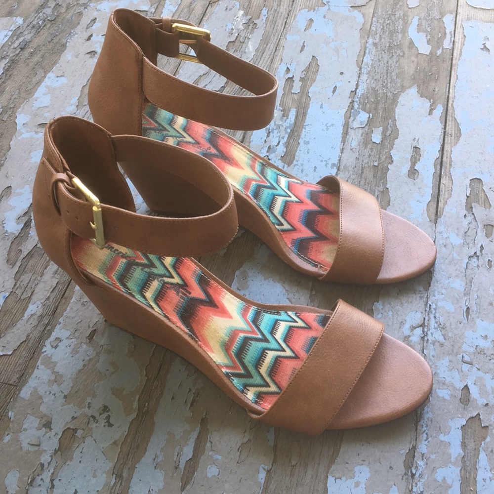 Wedged heels